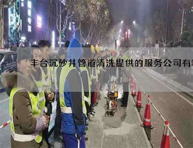 丰台沉砂井管道清洗提供的服务公司有哪些