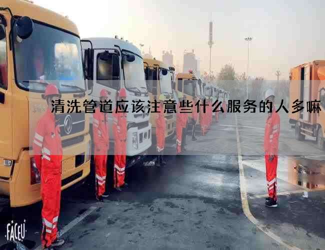 清洗管道应该注意些什么服务的人多嘛