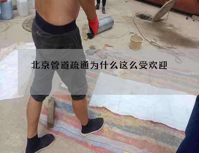 北京管道疏通为什么这么受欢迎