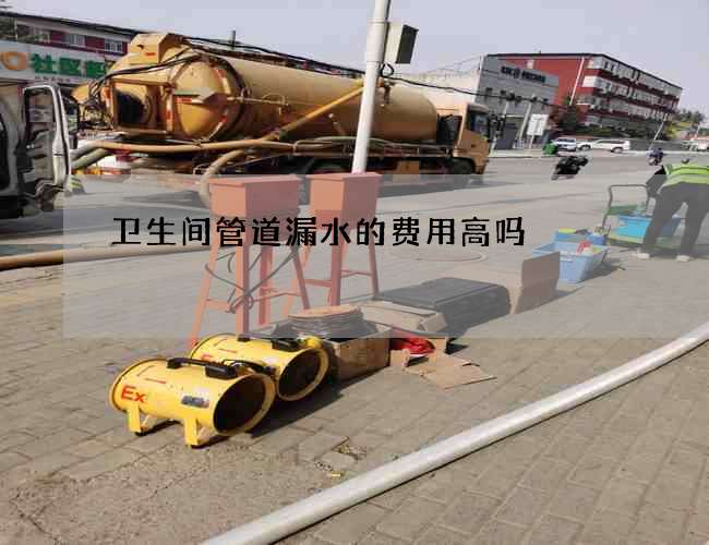 卫生间管道漏水的费用高吗