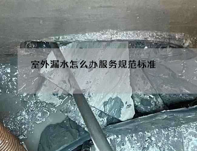 室外漏水怎么办服务规范标准