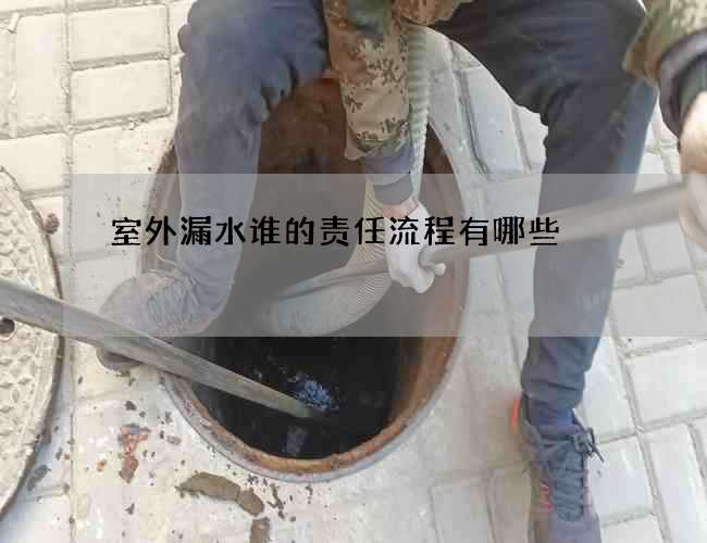 室外漏水谁的责任流程有哪些