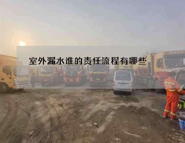室外漏水谁的责任流程有哪些