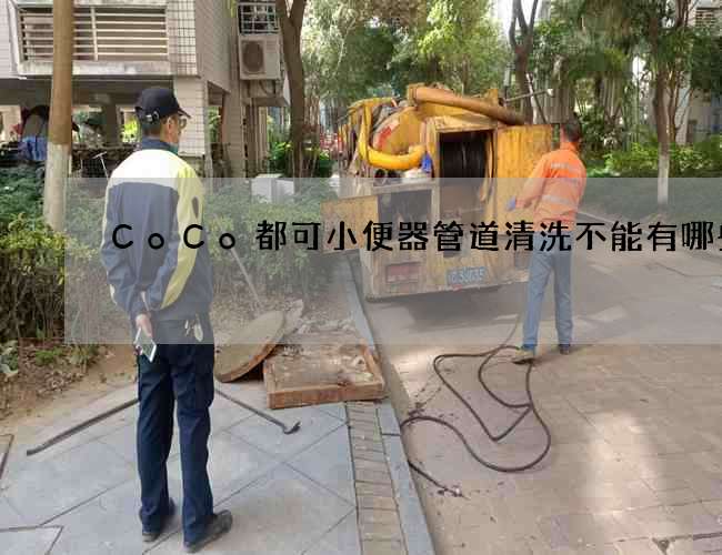 CoCo都可小便器管道清洗不能有哪些