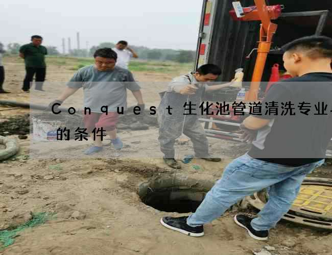 Conquest生化池管道清洗专业与否的条件
