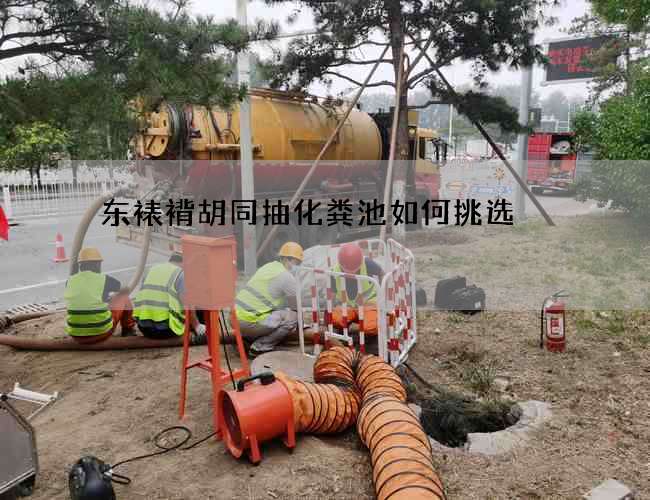 东裱褙胡同抽化粪池如何挑选