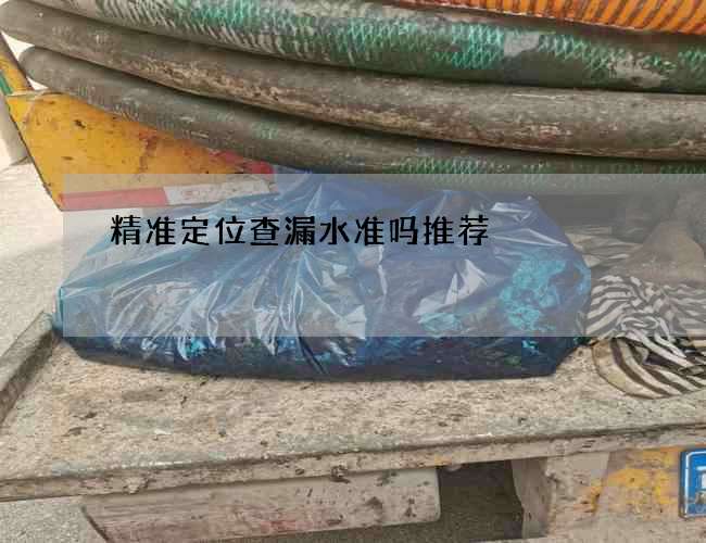 精准定位查漏水准吗推荐